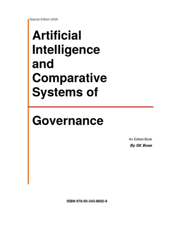 (PDF) ARTIFICIAL INTELLIGENCE AND COMPARATIVE SYSTEMS OF GOVERNANCE