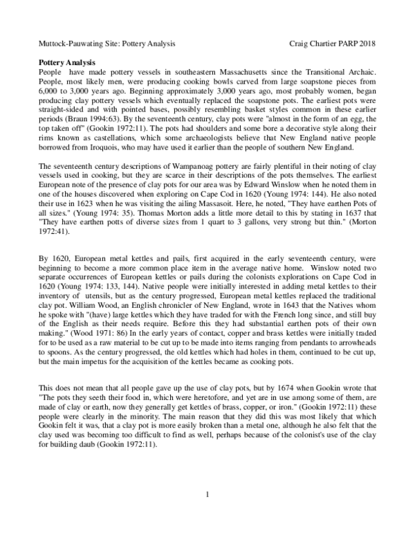 (PDF) Ja Mar Data Recovery Pottery Analysis