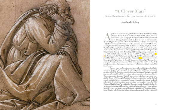 (PDF) A Clever Man”: Some Renaissance Perspectives on Botticelli