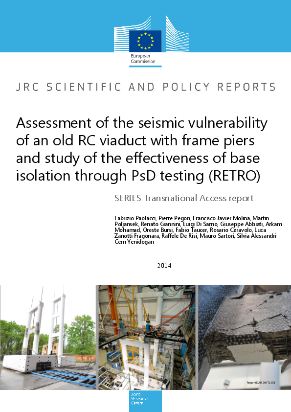 (PDF) Assessment of the seismic vulnerability of an old RC viaduct with ...