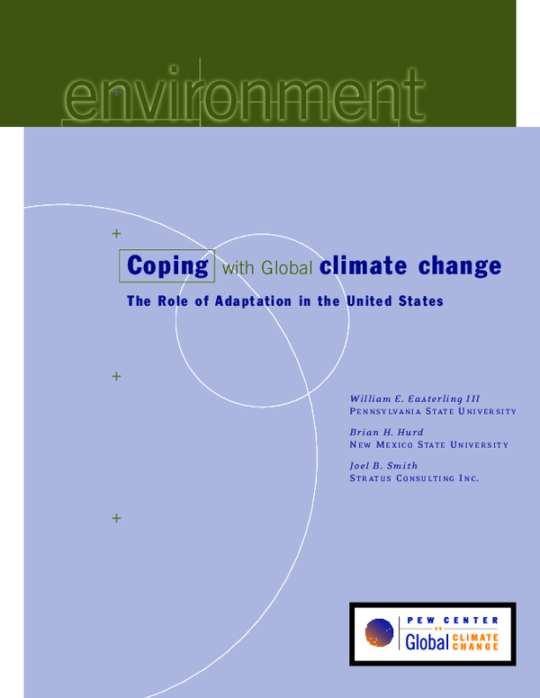 (PDF) Coping with global climate change: the role of adaptation in the ...