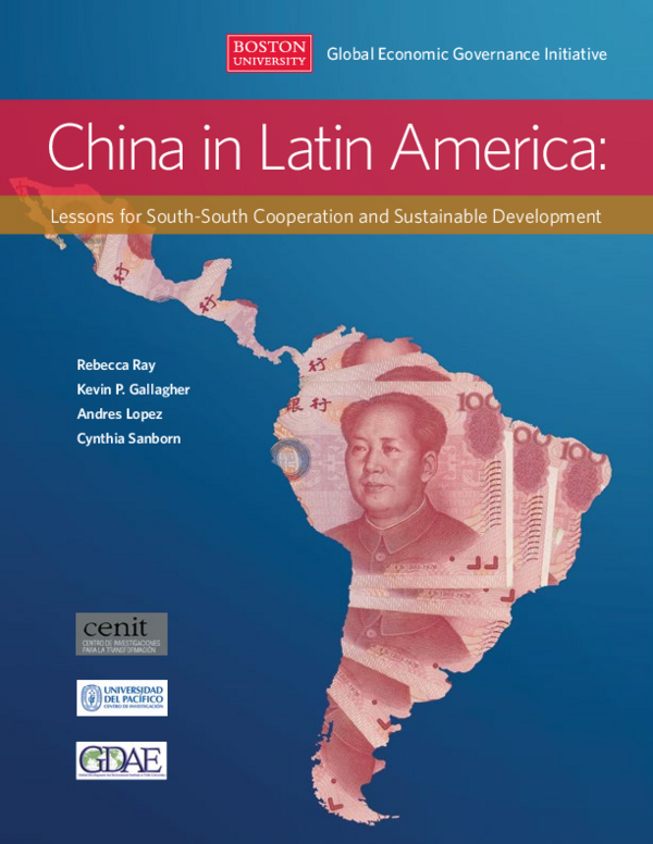 (PDF) China in Latin America: lessons for South-South cooperation and ...