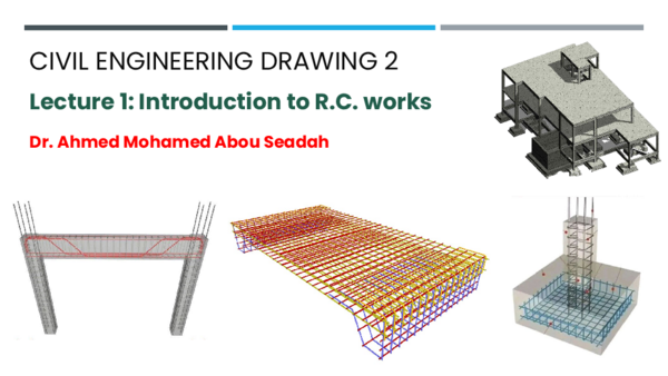 (PDF) Civil Engineering Drawings 2: Lecture 1_Introduction to R.C. works