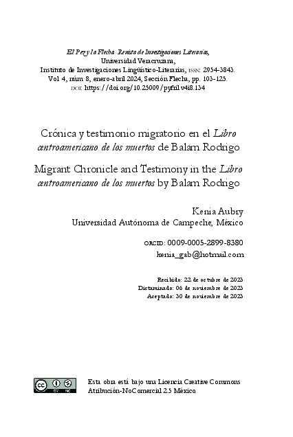 (PDF) Crónica y testimonio migratorio en el Libro centroamericano de ...