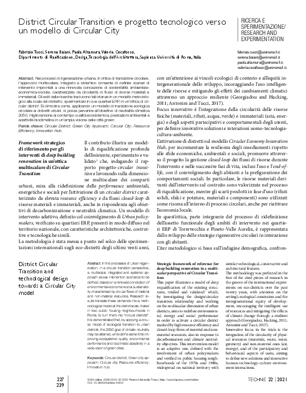 (PDF) District Circular Transition e progettoDistrict Circular ...