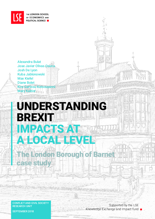 (PDF) Understanding Brexit impacts at a Local Level: The London Borough ...