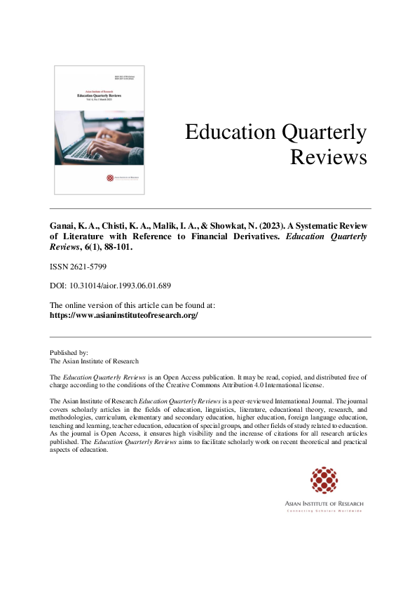 (PDF) A Systematic Review of Empirical Literature with Reference to ...
