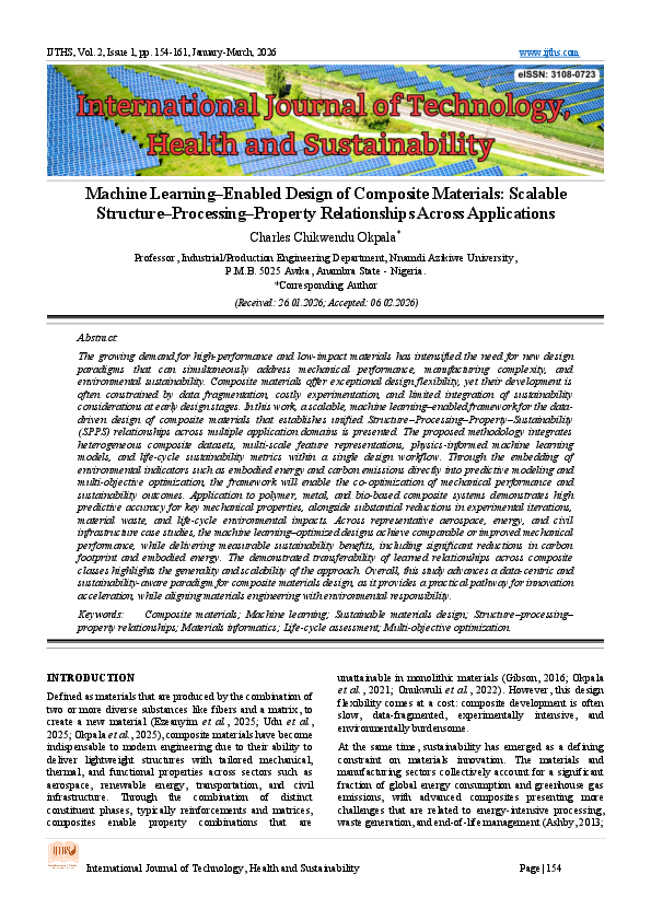 (PDF) Machine Learning-Enabled Design of Composite Materials: Scalable ...