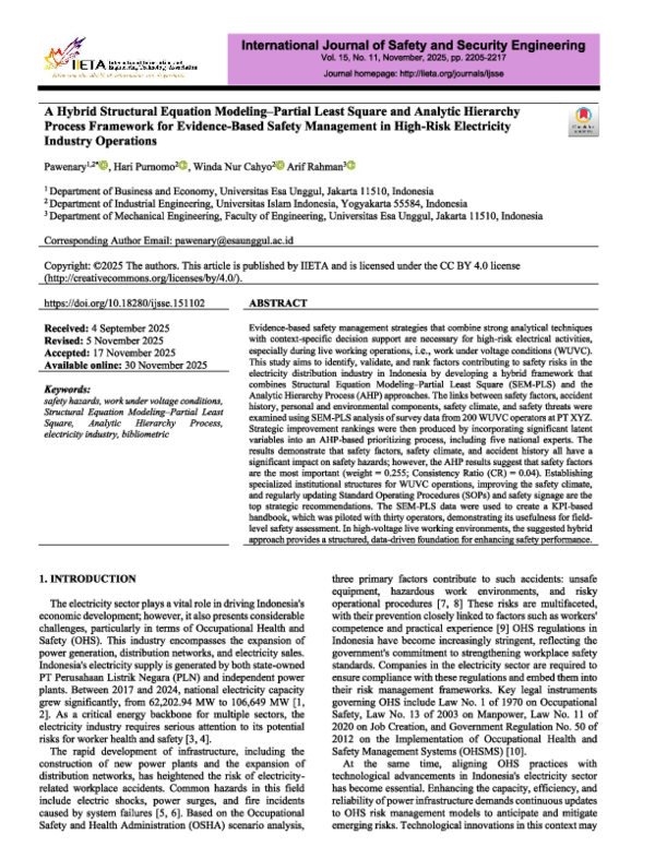 (PDF) A Hybrid Structural Equation Modeling–Partial Least Squareand ...