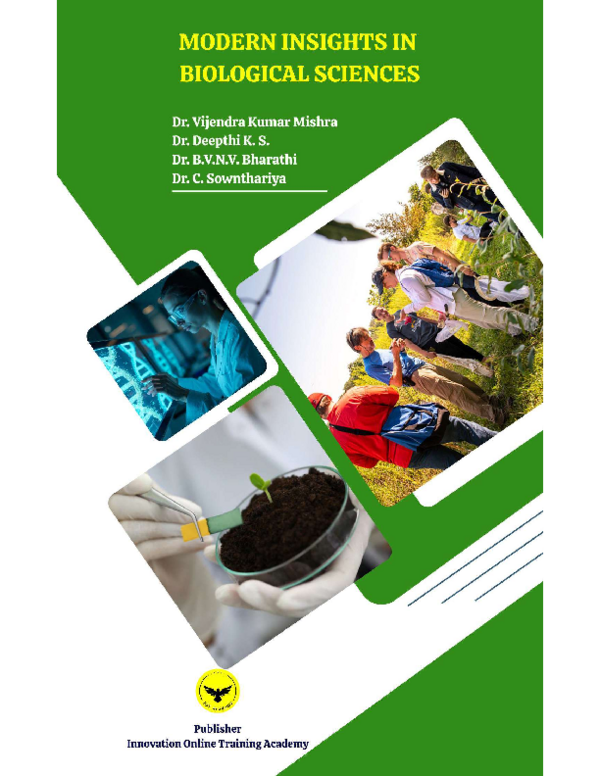 (PDF) Modern Insights in Biological Sciences
