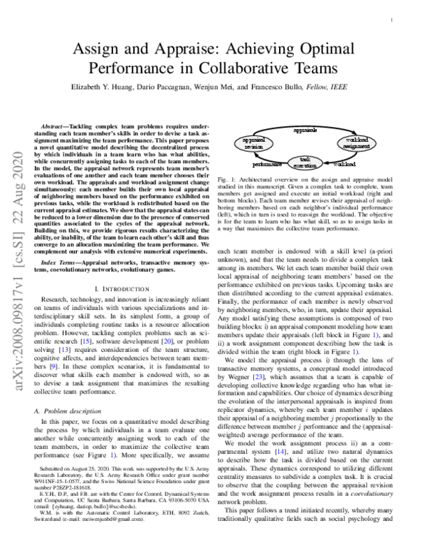 (PDF) Assign and Appraise: Achieving Optimal Performance in ...