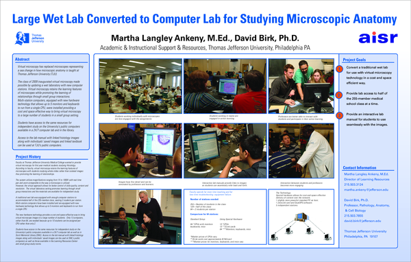 (PDF) Large Wet Lab Converted to Computer Lab for Studying Microscopic ...