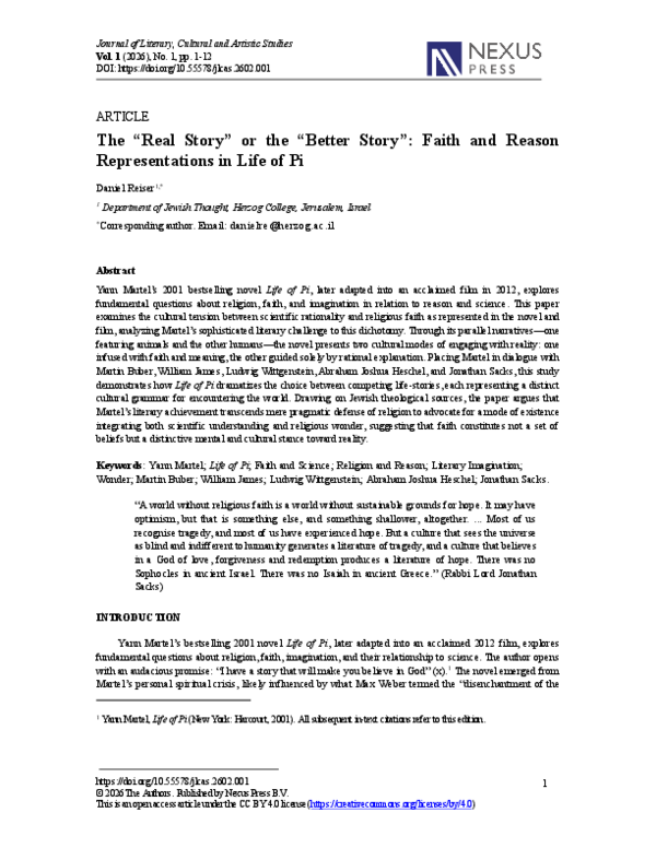 (PDF) Daniel Reiser, 'The 