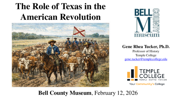 (PDF) The Role of Texas in the American Revolution
