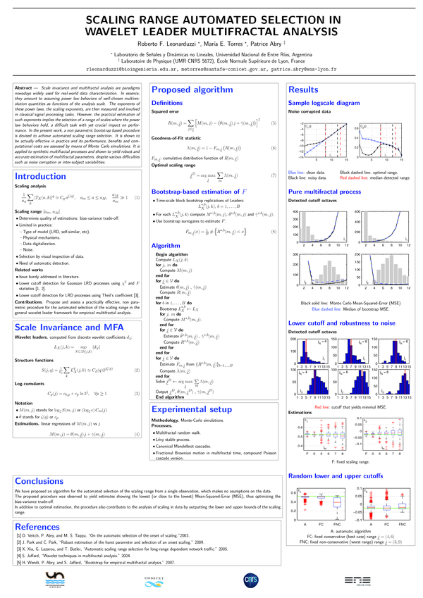 (PDF) Scaling range automated selection for wavelet leader multifractal ...