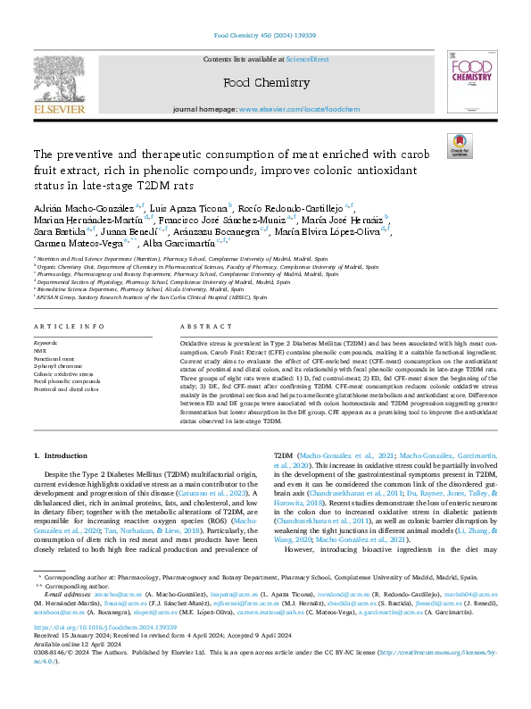 (PDF) The preventive and therapeutic consumption of meat enriched with ...
