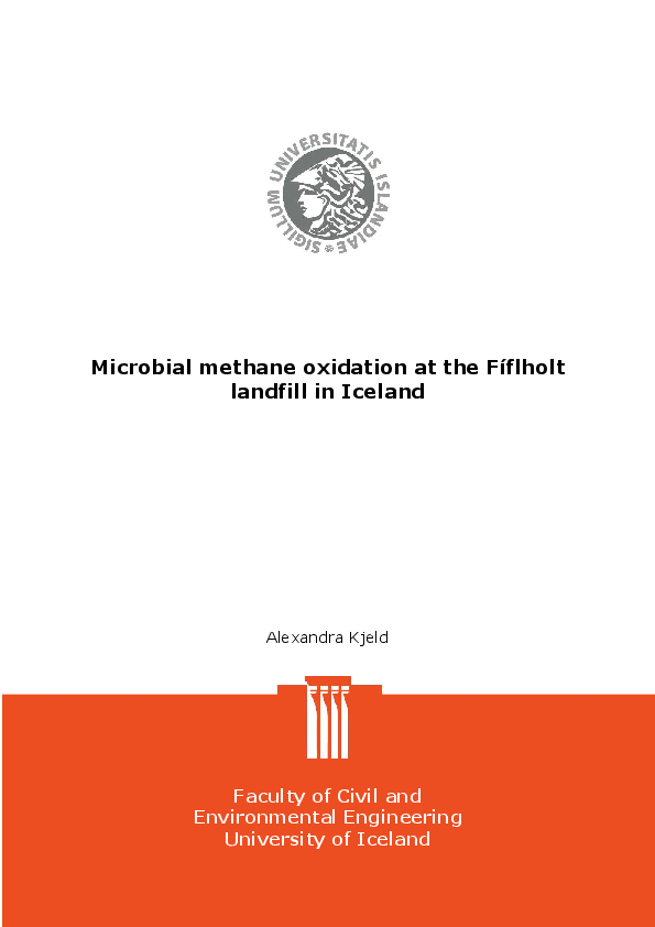 (PDF) Microbial Methane Oxidation at the Fíflholt landfill in Iceland