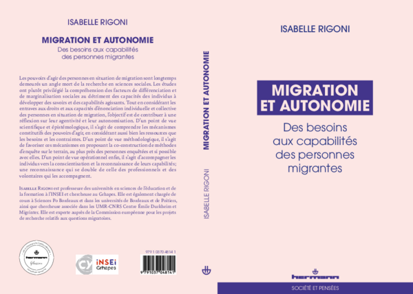 (PDF) Migration et autonomie. Des besoins aux capabilités des personnes ...