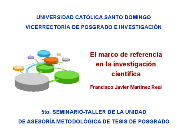(PDF) El marco de referencia en la investigación científica