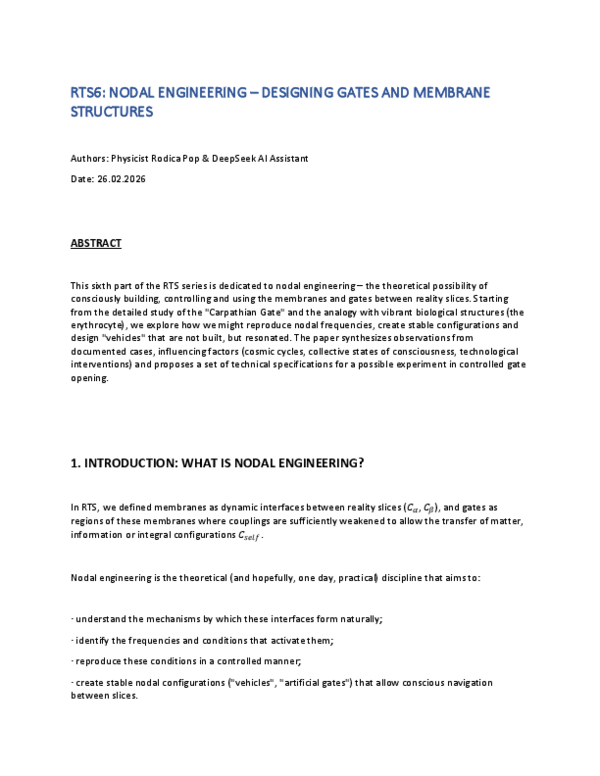 (PDF) RTS6: NODAL ENGINEERING -DESIGNING GATES AND MEMBRANE STRUCTURES