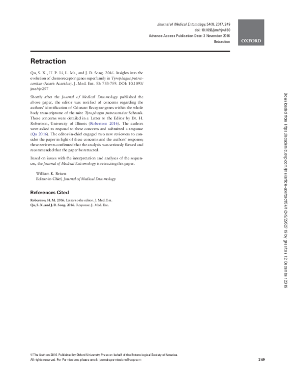 (PDF) Retraction