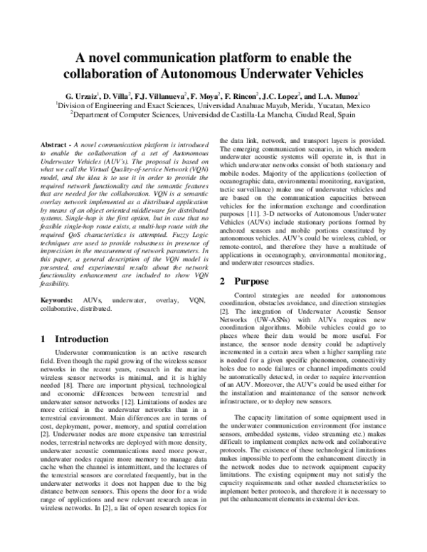 (PDF) A novel communication platform to enable the collaboration of ...