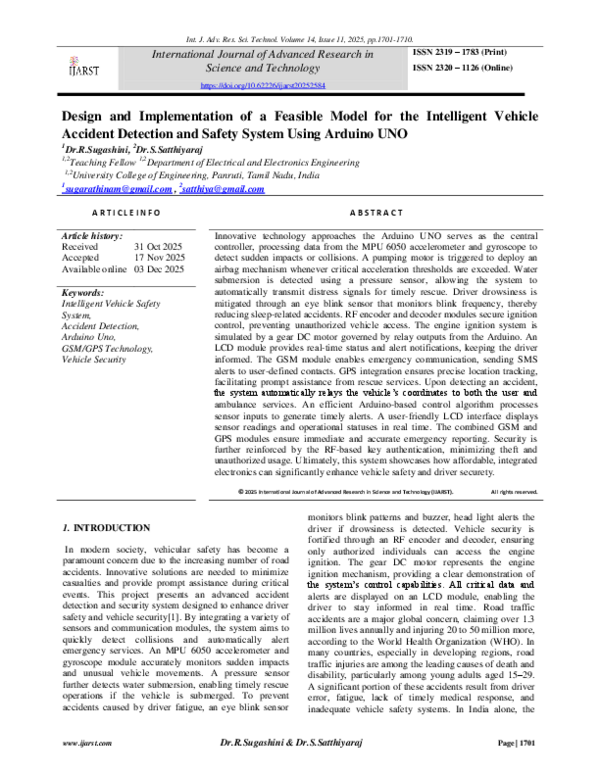 (PDF) Design and Implementation of a Feasible Model for the Intelligent ...