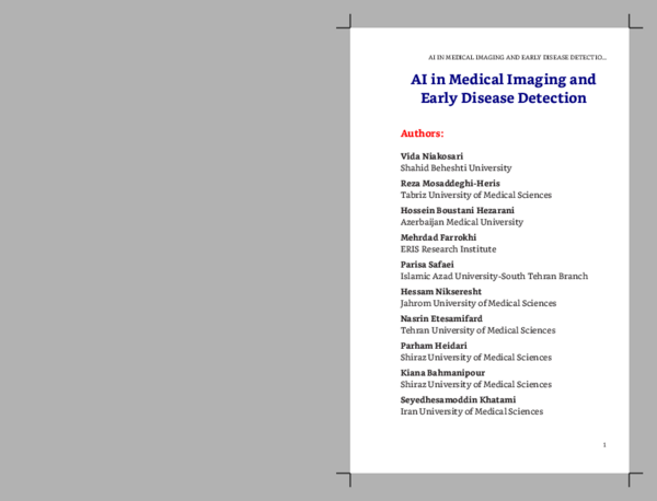 (PDF) AI in Medical Imaging and Early Disease Detection