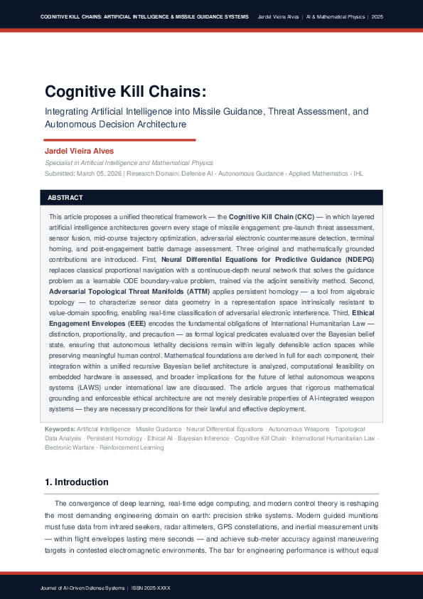 (PDF) Cognitive Kill Chains: Integrating Artificial Intelligence into ...