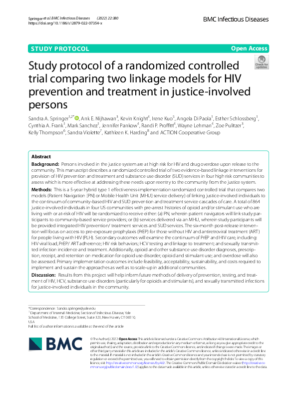 (PDF) Study protocol of a randomized controlled trial comparing two ...