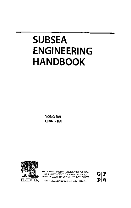 (PDF) Subsea Engineering Handbook