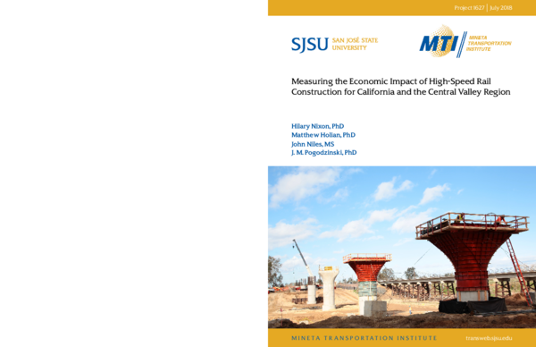 (PDF) Measuring the Economic Impact of High Speed Rail Construction for ...