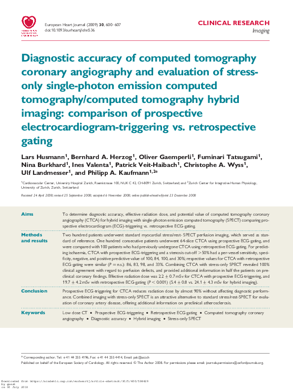 (PDF) Diagnostic accuracy of computed tomography coronary angiography ...