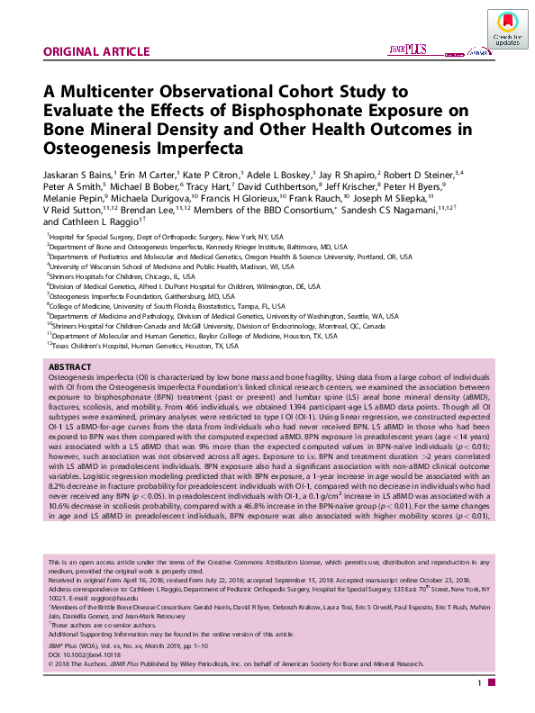 (PDF) A Multicenter Observational Cohort Study to Evaluate the Effects ...