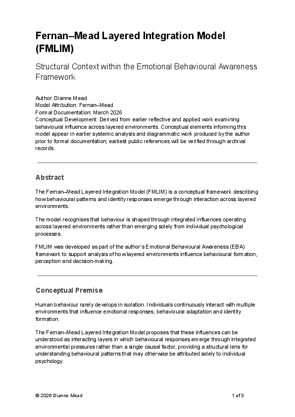 (PDF) Fernan-Mead Layered Integration Model (FMLIM) Structural Context ...