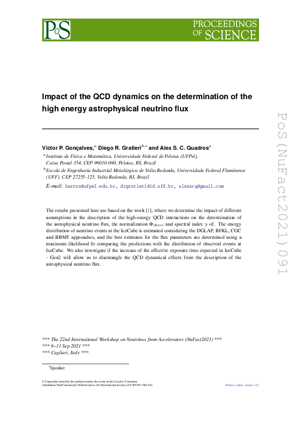 (PDF) Impact of the QCD dynamics on the determination of the high ...