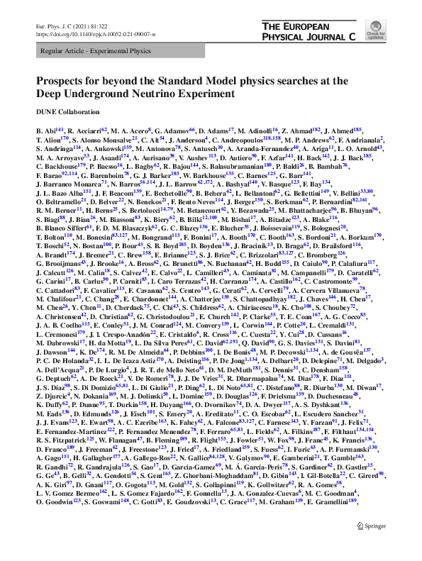 (PDF) Prospects for beyond the Standard Model physics searches at the ...