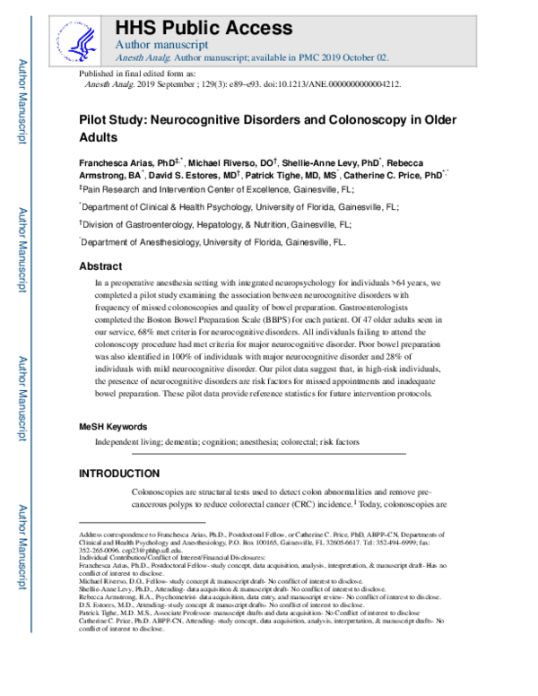 (PDF) Pilot Study