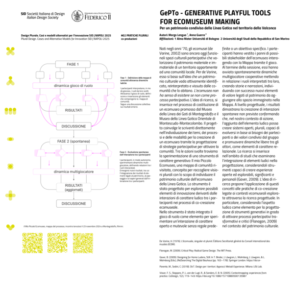 (PDF) GePTo - GENERATIVE PLAYFUL TOOLS FOR ECOMUSEUM MAKING