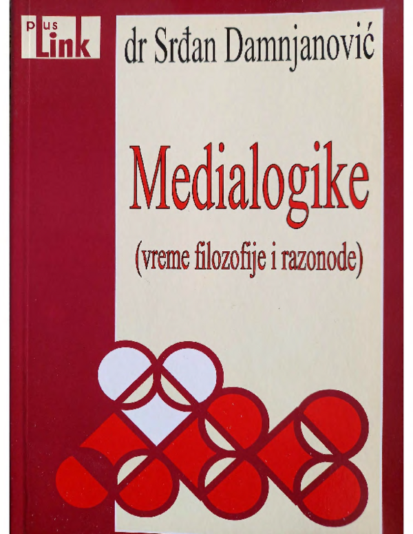 (PDF) Medialogike: vreme filozofije i razonode