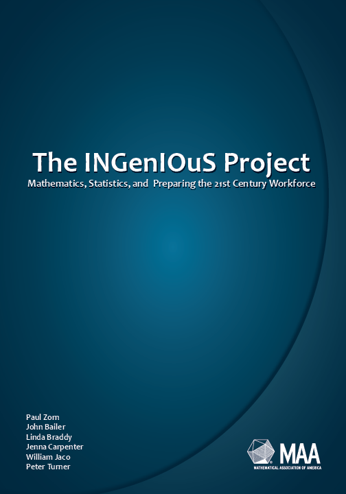 (PDF) The INGenIOuS project: Mathematics, statistics, and preparing the ...