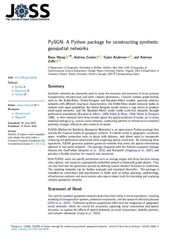 (PDF) PySGN: A Python package for constructing synthetic geospatial ...