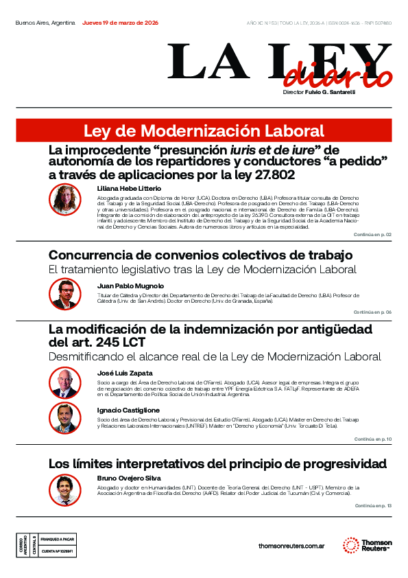 (PDF) Los límites interpretativos del principio de progresividad