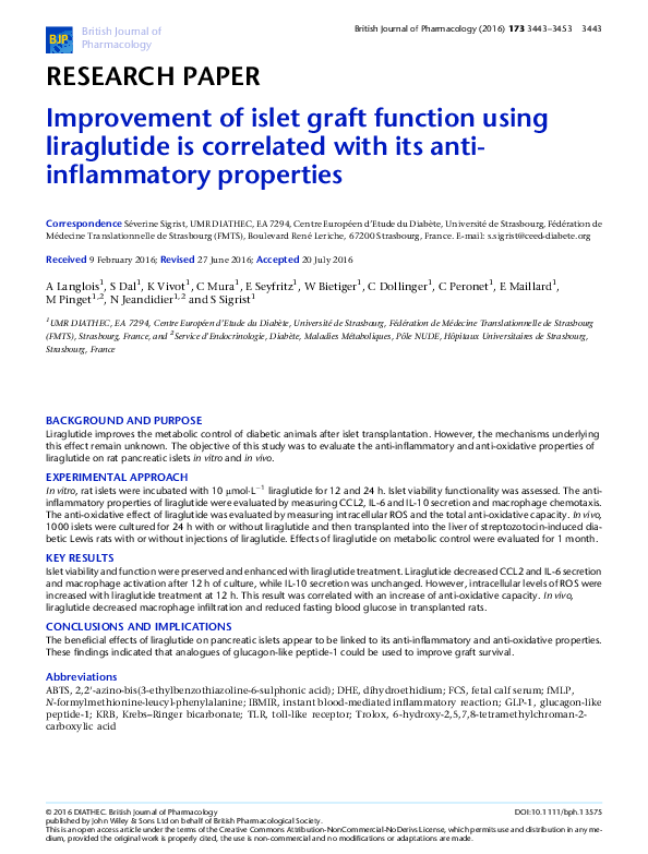 glp-1 in type 1 diabetes Adjunct liraglutide use in people with type 1 diabetes in the St Vincent's  Healthcare Group, Dublin: An Irish perspective