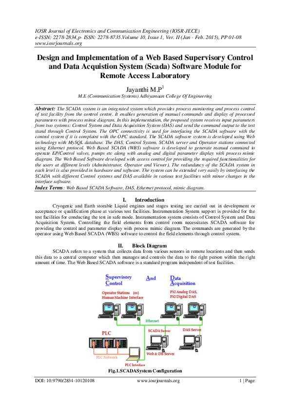 (PDF) Concept design for a Web-based supervisory control and data ...