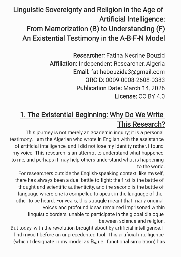 (PDF) Linguistic Sovereignty and Religion in the Age of Artificial ...