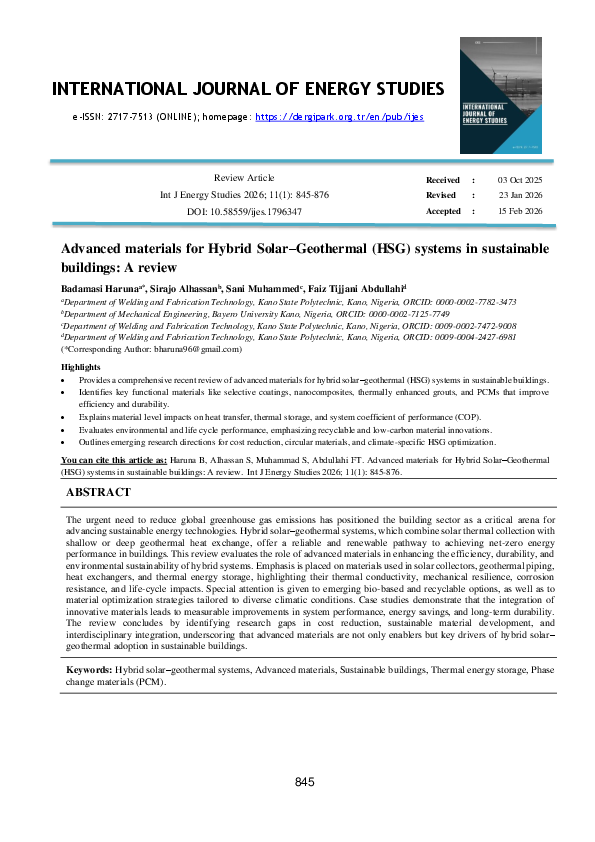 (PDF) Advanced materials for Hybrid Solar-Geothermal (HSG) systems in ...