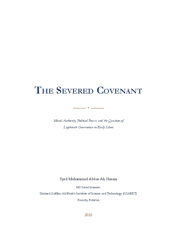 (PDF) The Severed Covenant