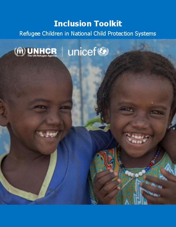 (PDF) UNHCR UNICEF Inclusion Toolkit: Refugee Children in National ...