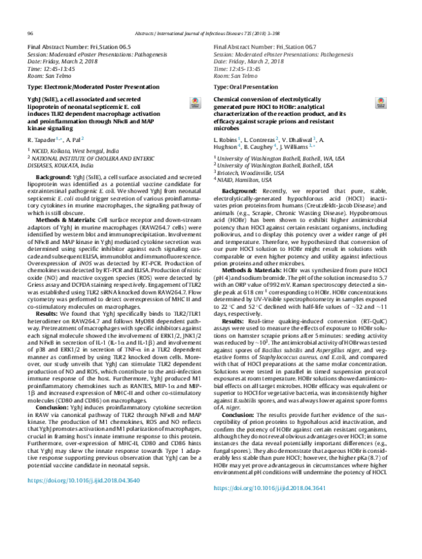 (PDF) YghJ (SslE), a cell associated and secreted lipoprotein of ...